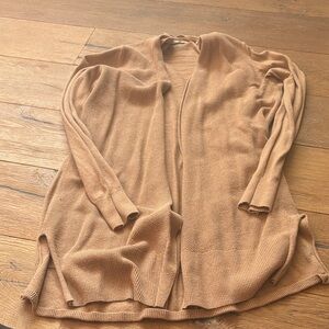 GAP Women's Camel Cardigan Sweater